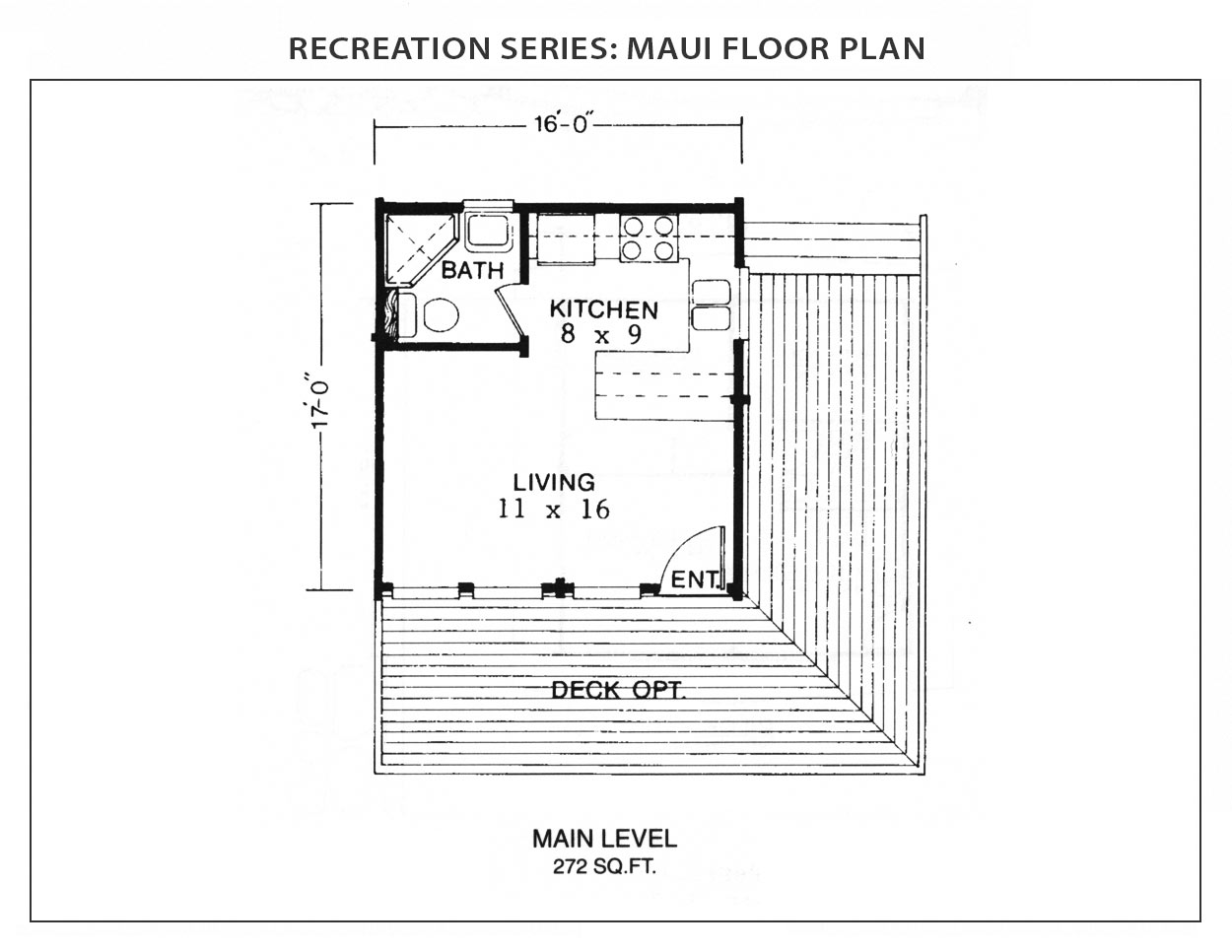 Maui Floor Plan Recreation Series IHC